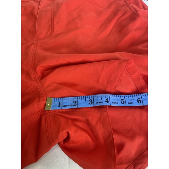 2XIST Swim Shorts Swimwear Bottoms Red Lined With Pockets Mens Size XL - Picture 7 of 9